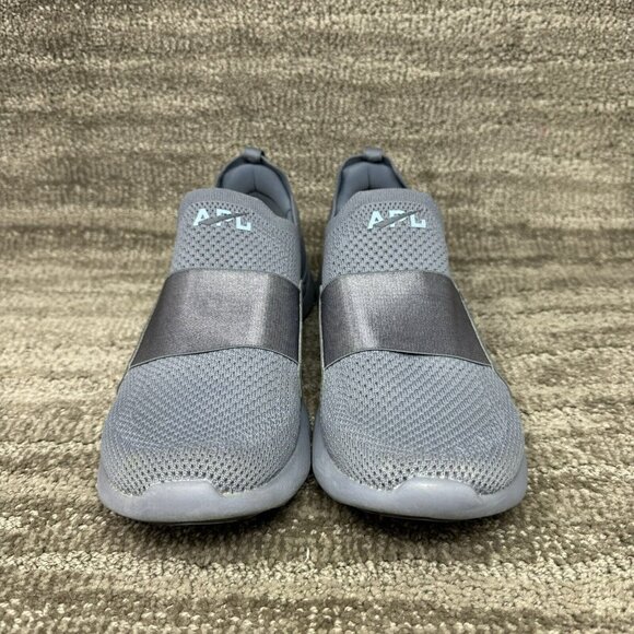 APL Athletic Propulsion Labs Techloom Bliss Mens 7.5 Blue Slip On Running Shoes - Picture 3 of 9